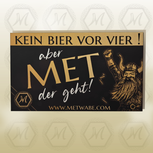 Kühlschrank Magnet "Kein Bier vor vier!"