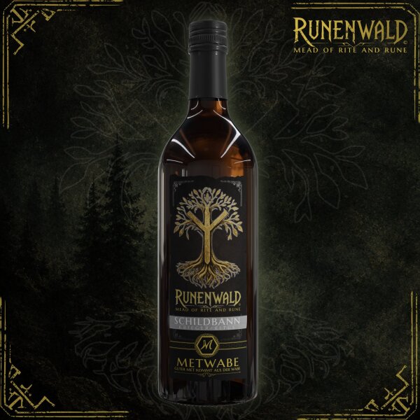 Runenwald "SCHILDBANN Krieger-Ritus" nordischer Ritualmet 0,73l 10%vol